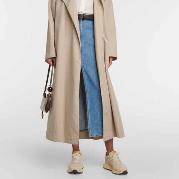 Hogan H641 Women's Suede Sneakers Shoes Size 38 Beige Memory Foam Wedge Italy - Picture 4 of 13